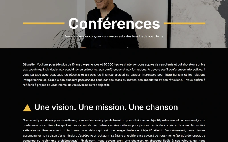 warning2-min Réalisation site Web pour services financiers